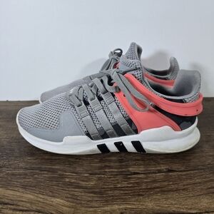 Adidas EQT Support ADV in the "Solid Grey/Core Black/Turbo" Size Mens 9.5
